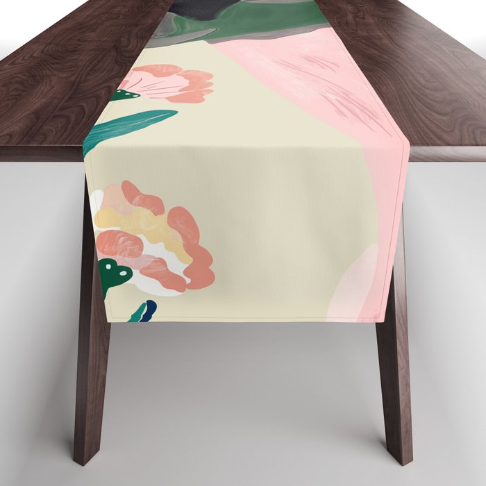 Floral Ram Table Runner Gallery Image 1