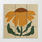 Big Blooming III Wood Wall Art Gallery Image 1