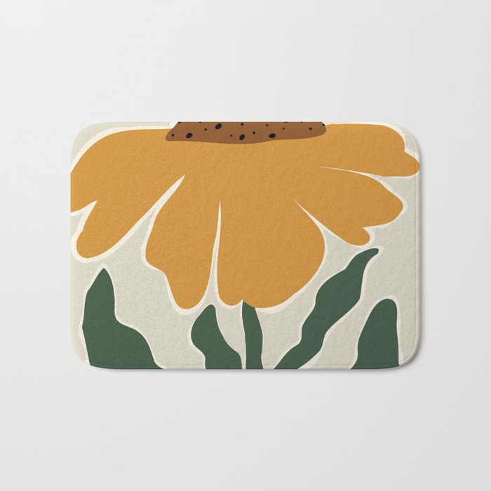 Big Blooming III Bath Mat Gallery Image 1