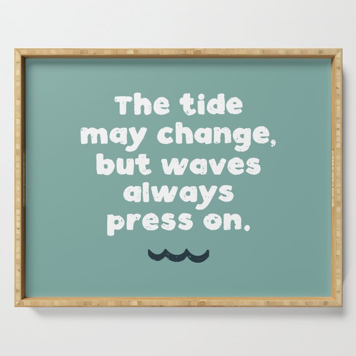 Waves Press On Serving Tray Gallery Image 1