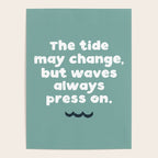 Waves Press On Poster Gallery Image 4