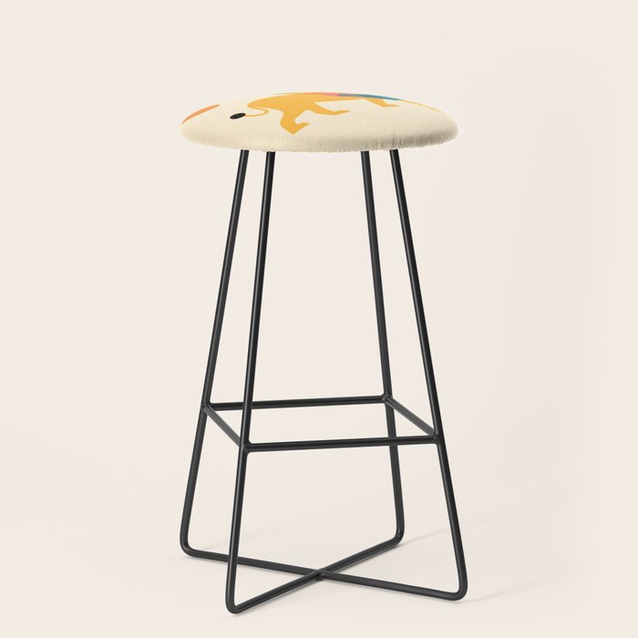 Lion Shine Stool Gallery Image 1