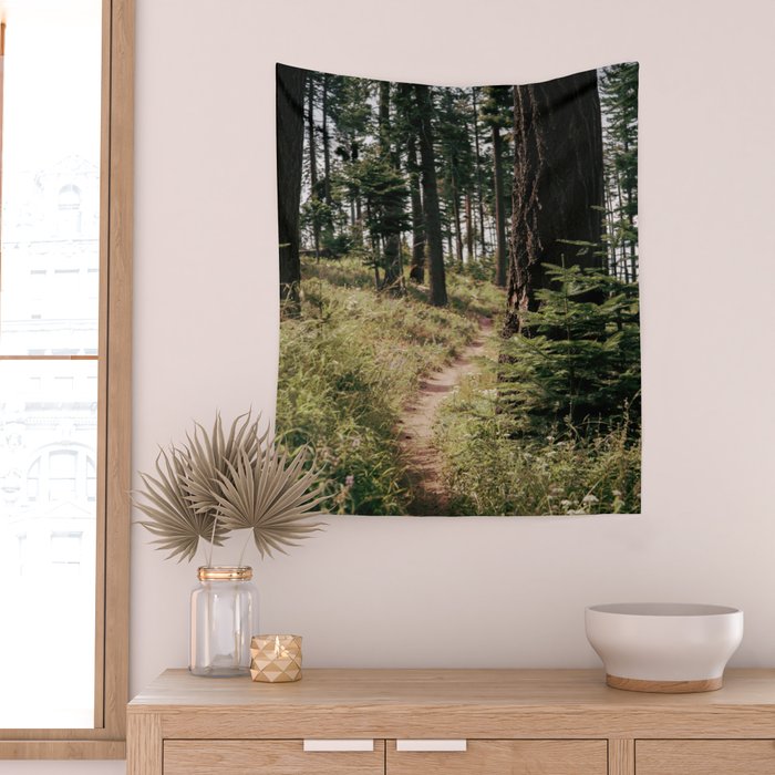 Through the Woods Wall Tapestry Gallery Image 2
