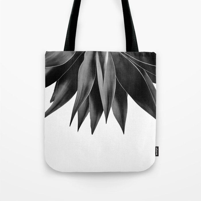 Agave fringe - noir Tote Bag Gallery Image 1