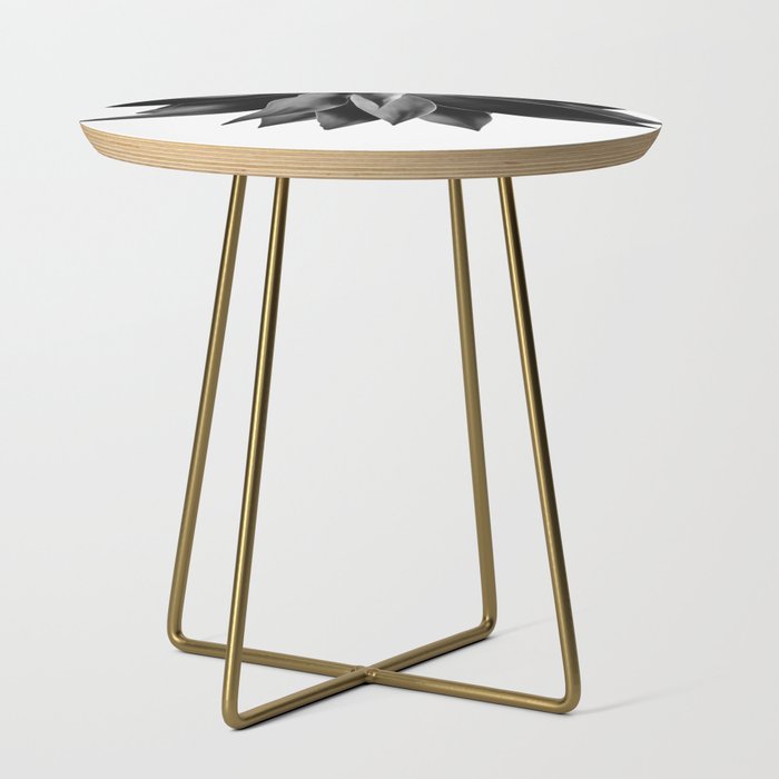 Agave fringe - noir Side Table Gallery Image 1