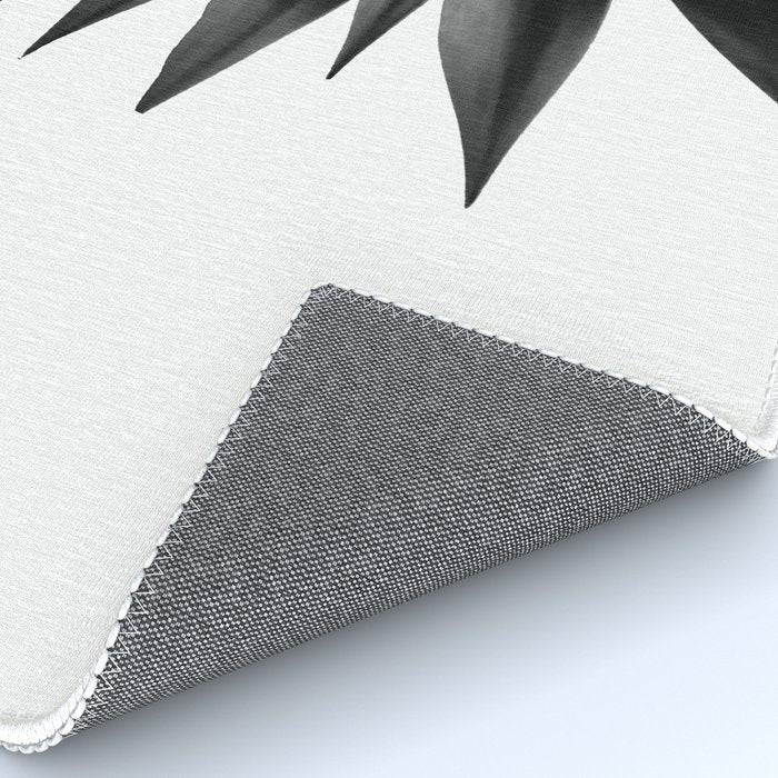 Agave fringe - noir Rug Gallery Image 4
