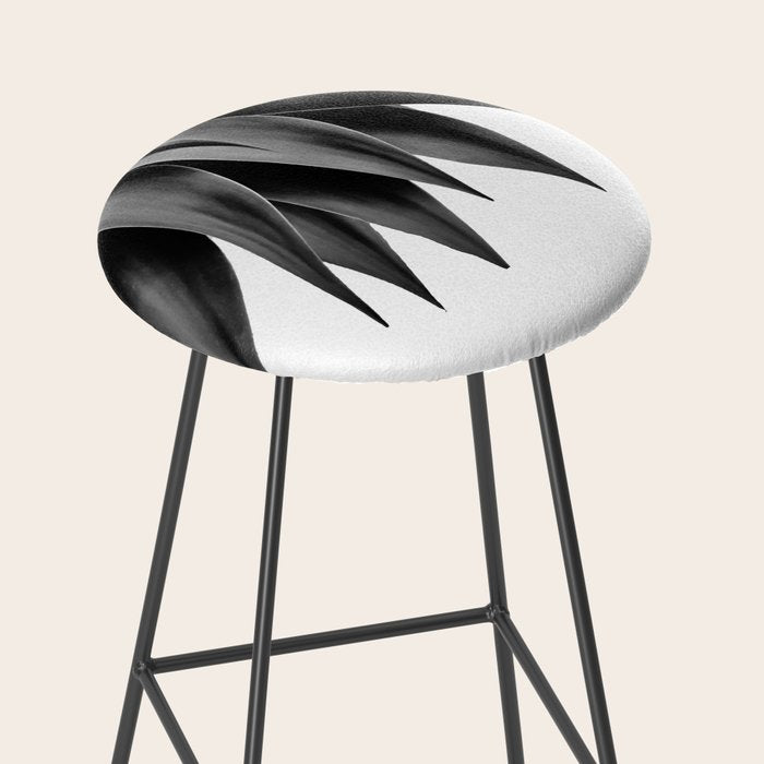 Agave fringe - noir Stool Gallery Image 2