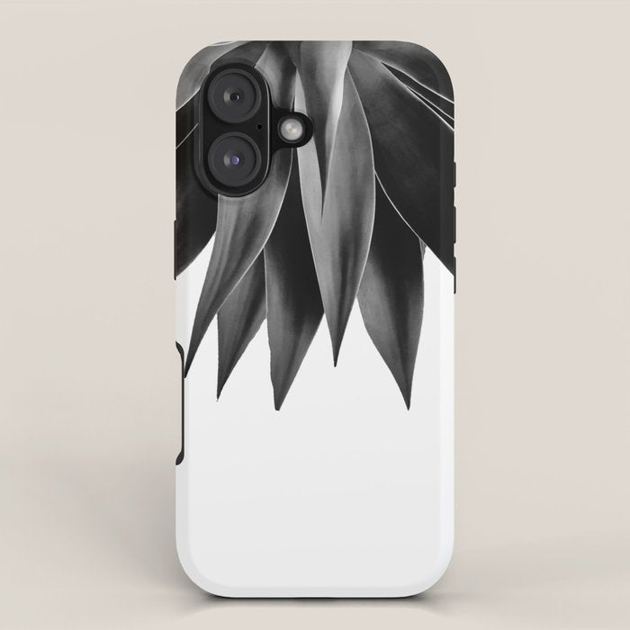 Agave fringe - noir iPhone Case Gallery Image 1