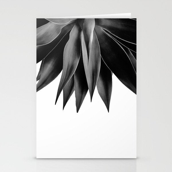 Agave fringe - noir Stationery Card Gallery Image 2