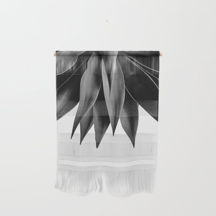 Agave fringe - noir Wall Hanging Gallery Image 1