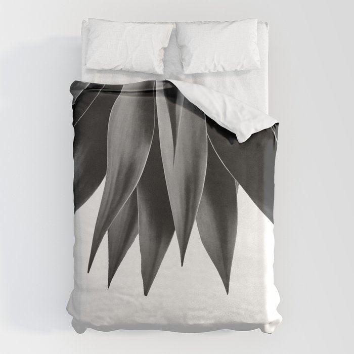 Agave fringe - noir Duvet Cover Gallery Image 6