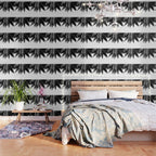 Agave fringe - noir Wallpaper Gallery Image 3