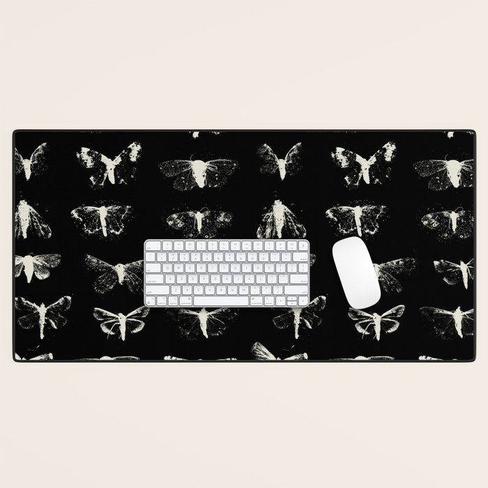 moths Desk Mat Gallery Image 1