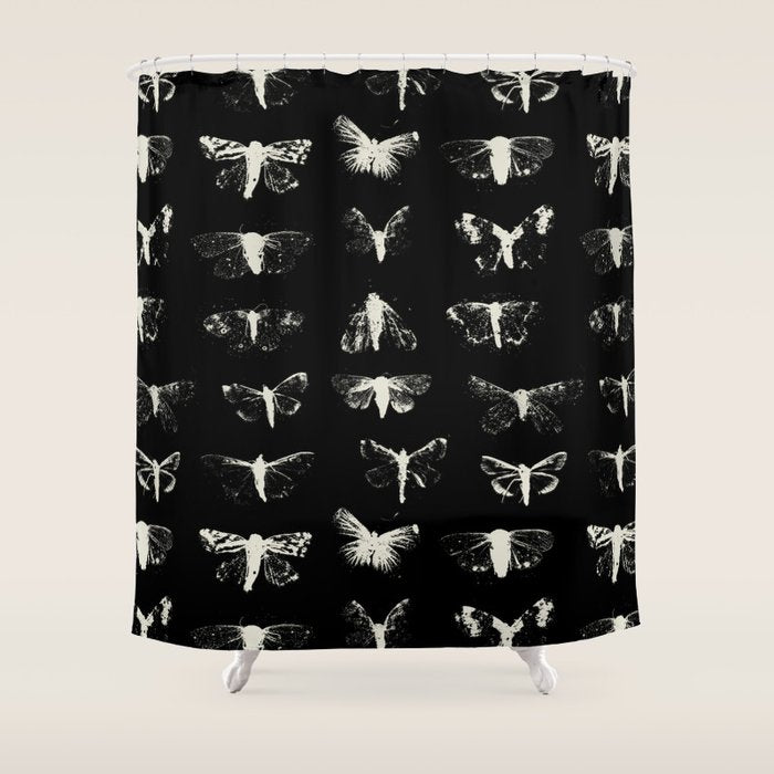 moths Shower Curtain Gallery Image 1