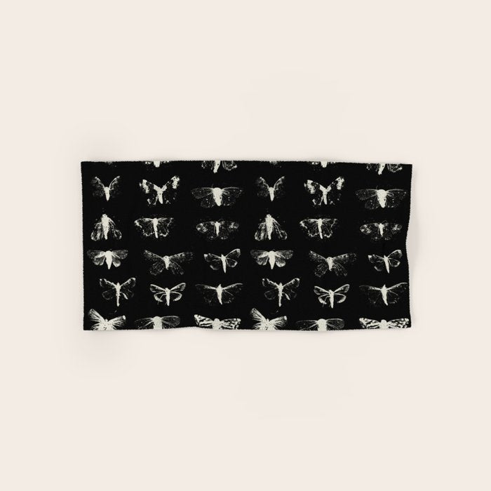 moths Bath Towel Gallery Image 1
