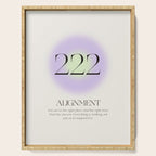 Angel Number 222 | Alignment Serving Tray Gallery Image 1