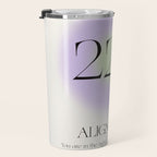 Angel Number 222 | Alignment Travel Mug Gallery Image 3