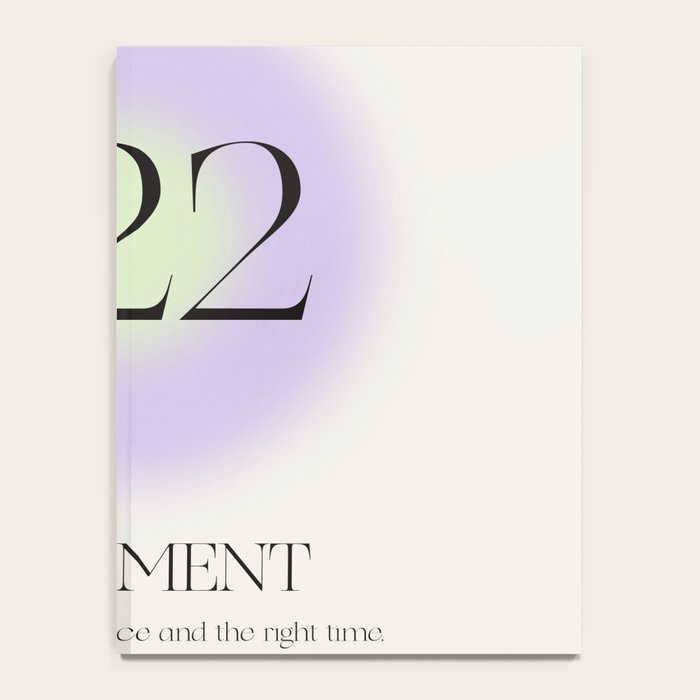 Angel Number 222 | Alignment Notebook Gallery Image 4