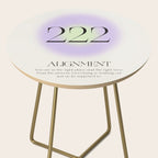 Angel Number 222 | Alignment Side Table Gallery Image 2