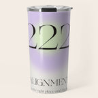 Angel Number 222 | Alignment Travel Mug Gallery Image 1