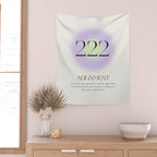 Angel Number 222 | Alignment Wall Tapestry Gallery Image 2