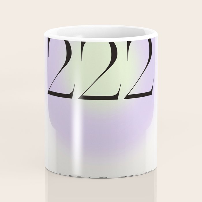 Angel Number 222 | Alignment Coffee Mug Gallery Image 4