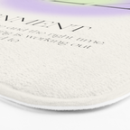 Angel Number 222 | Alignment Bath Mat Gallery Image 3