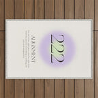 Angel Number 222 | Alignment Outdoor Rug Gallery Image 1