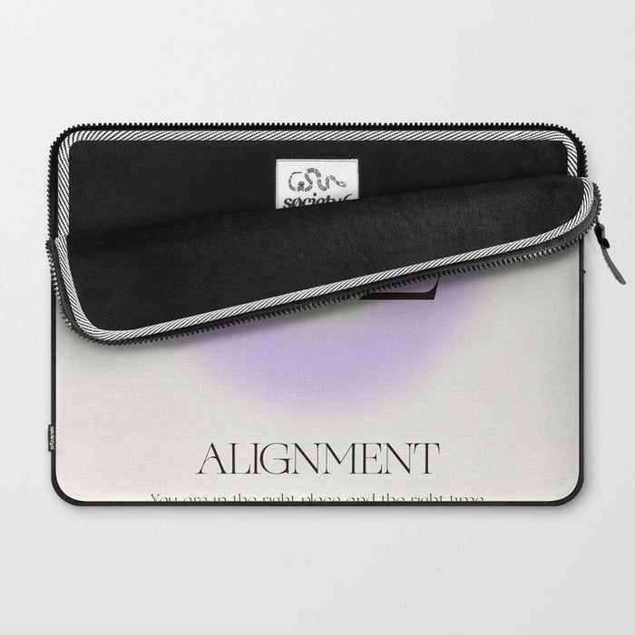Angel Number 222 | Alignment Laptop Sleeve Gallery Image 2