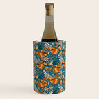Happy Boho Sloth Floral Wine Chiller Gallery Image 1