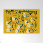 Matisse expression serenity yellow Welcome Mat Gallery Image 1