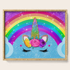 Rainbow Sparkle Unicorn Serving Tray Gallery Image 1