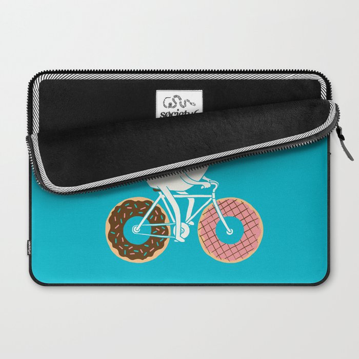 Coffee and Donuts Laptop Sleeve Gallery Image 2