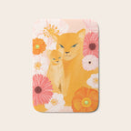 Mother Lion and cub II Bath Mat Gallery Image 1