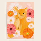 Mother Lion and cub II Poster Gallery Image 4