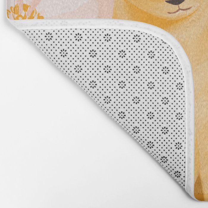 Mother Lion and cub II Bath Mat Gallery Image 2