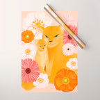 Mother Lion and cub II Wrapping Paper Gallery Image 1