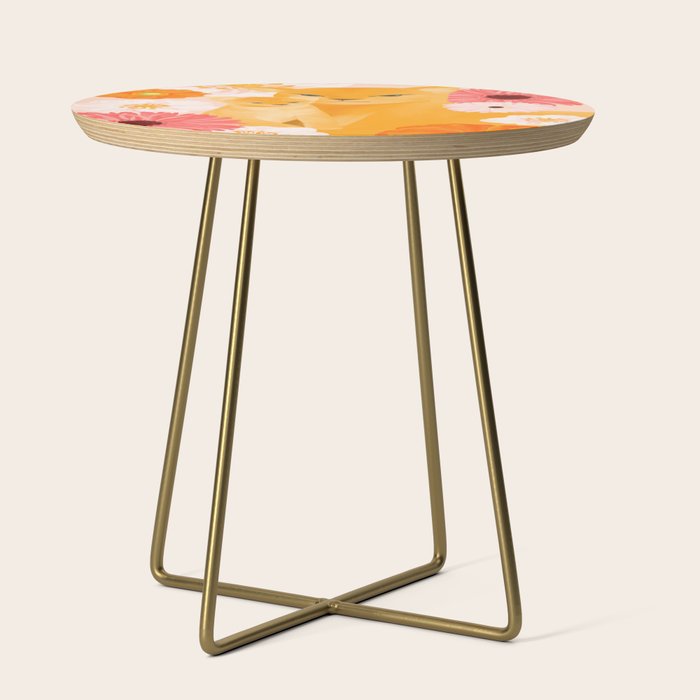 Mother Lion and cub II Side Table Gallery Image 1