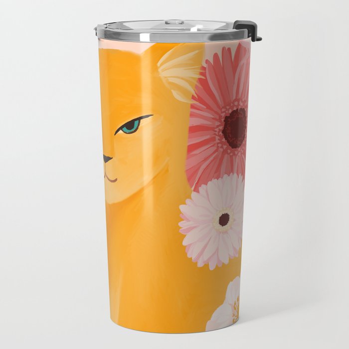 Mother Lion and cub II Travel Mug Gallery Image 2
