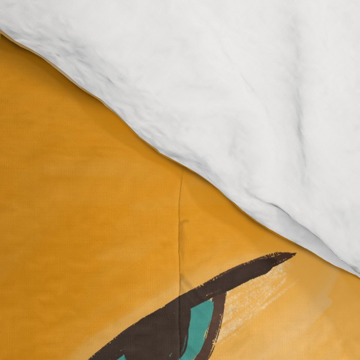 Mother Lion and cub II Comforter Gallery Image 4