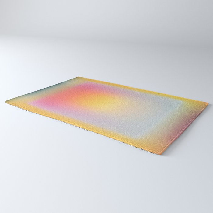 Colorfield Aura Gradient Abstract Art Minimalist Modern Rug Gallery Image 3