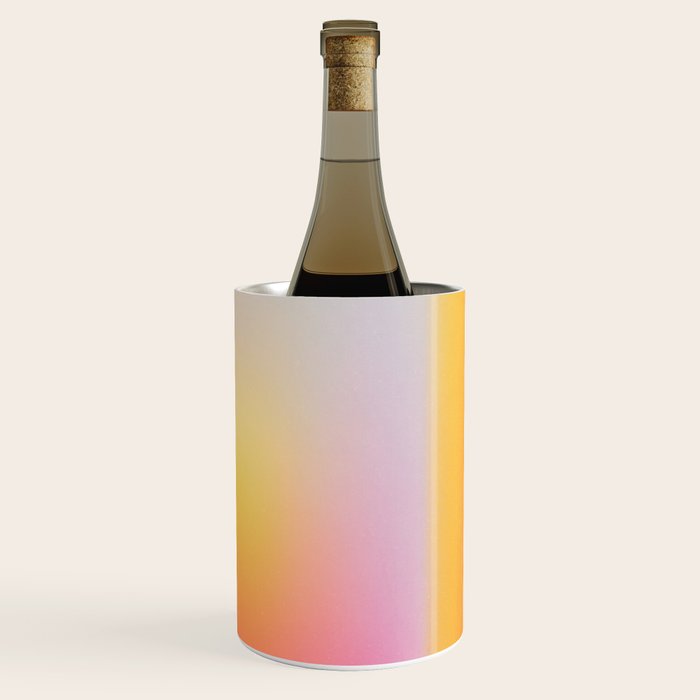 Colorfield Aura Gradient Abstract Art Minimalist Modern Wine Chiller Gallery Image 3