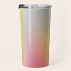 Colorfield Aura Gradient Abstract Art Minimalist Modern Travel Mug Gallery Image 3