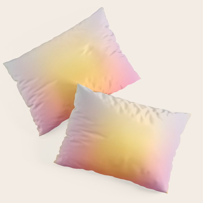 Colorfield Aura Gradient Abstract Art Minimalist Modern Pillow Sham Gallery Image 3