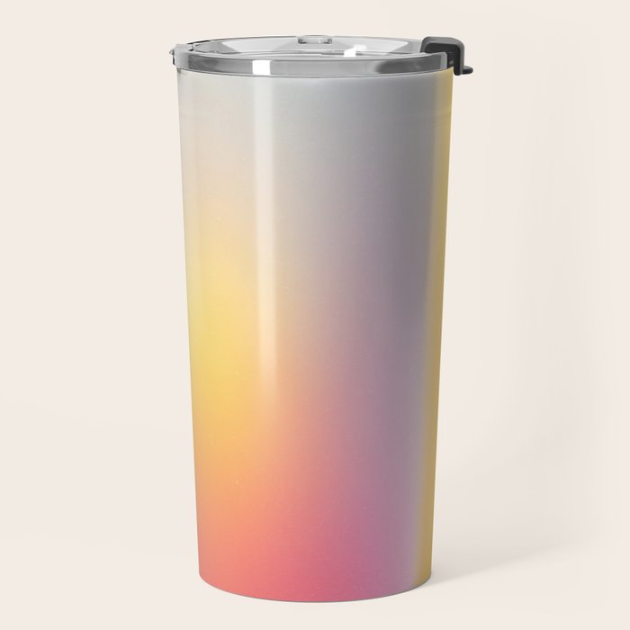 Colorfield Aura Gradient Abstract Art Minimalist Modern Travel Mug Gallery Image 2