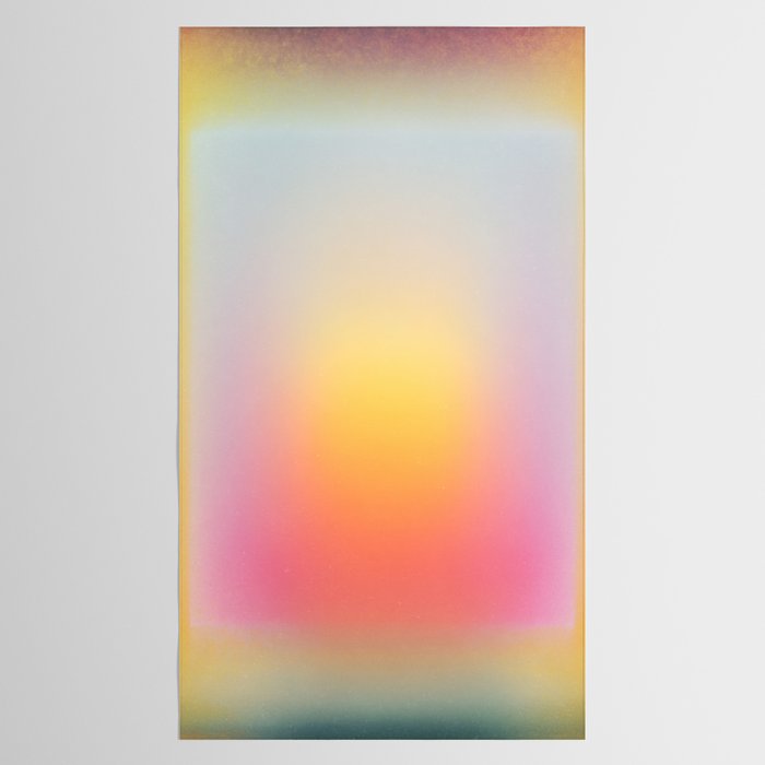 Colorfield Aura Gradient Abstract Art Minimalist Modern Tablecloth Gallery Image 2