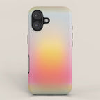 Colorfield Aura Gradient Abstract Art Minimalist Modern iPhone Case Gallery Image 1