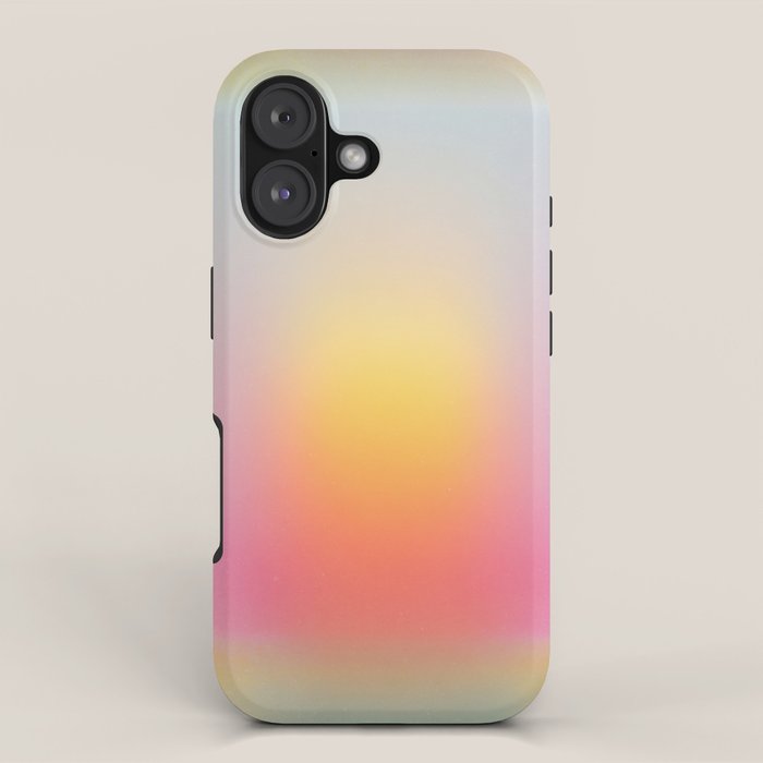 Colorfield Aura Gradient Abstract Art Minimalist Modern iPhone Case Gallery Image 1