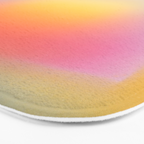 Colorfield Aura Gradient Abstract Art Minimalist Modern Bath Mat Gallery Image 3