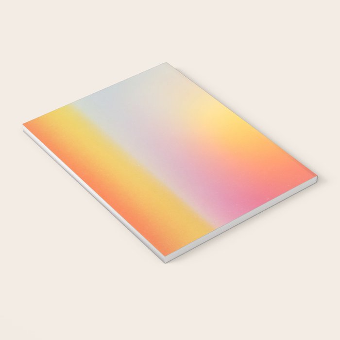 Colorfield Aura Gradient Abstract Art Minimalist Modern Notebook Gallery Image 3